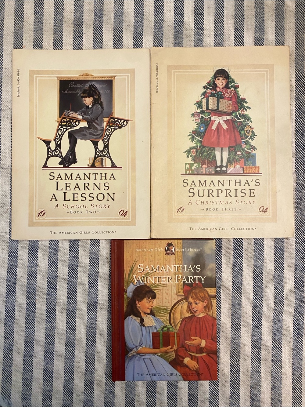 American Girl Samantha Books Set of 3